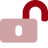 icon illustration of security lock