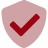 icon illustration of security badge